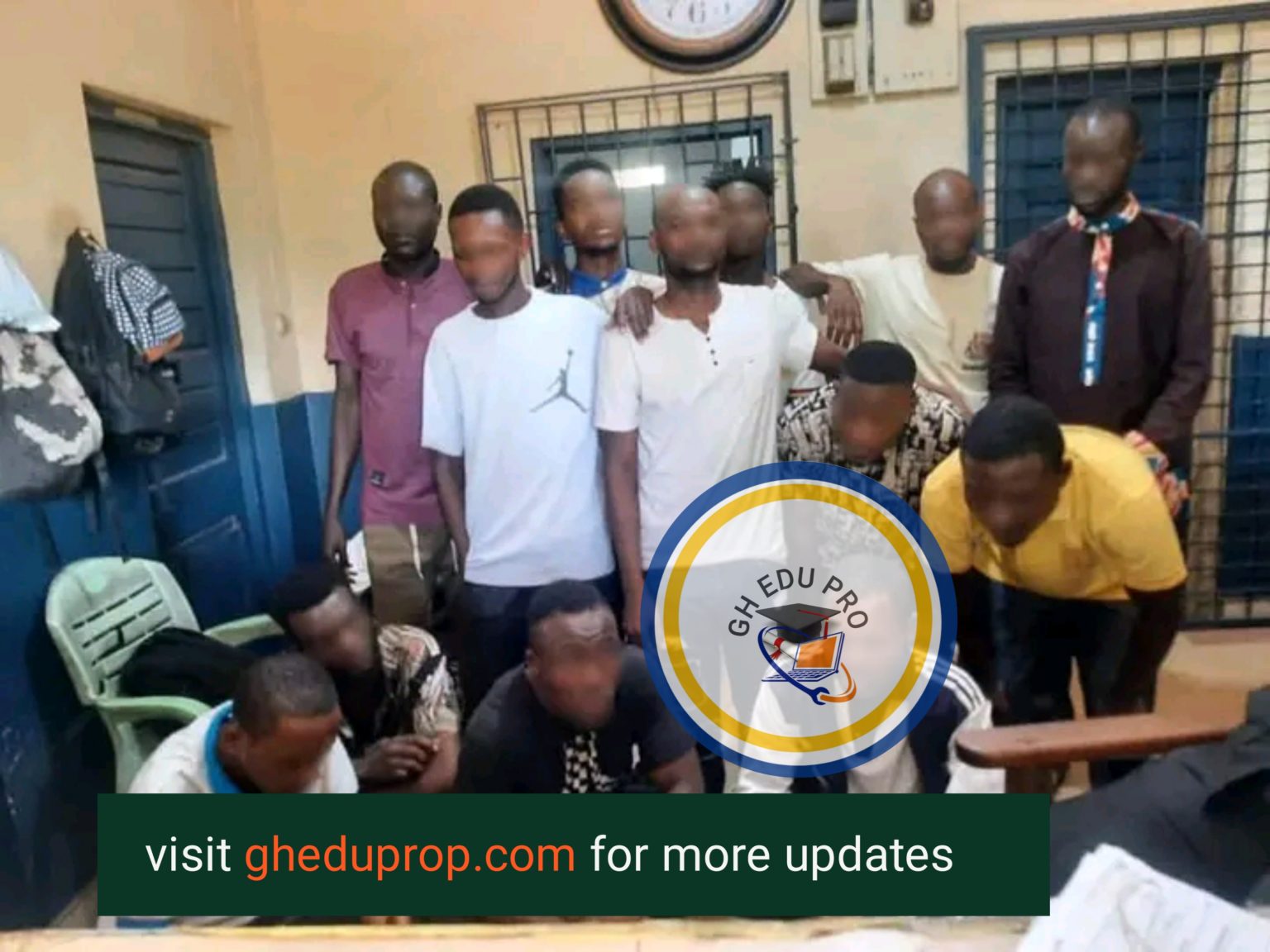 Ghana Police Service arrests suspect involved in internet fraud and human trafficking