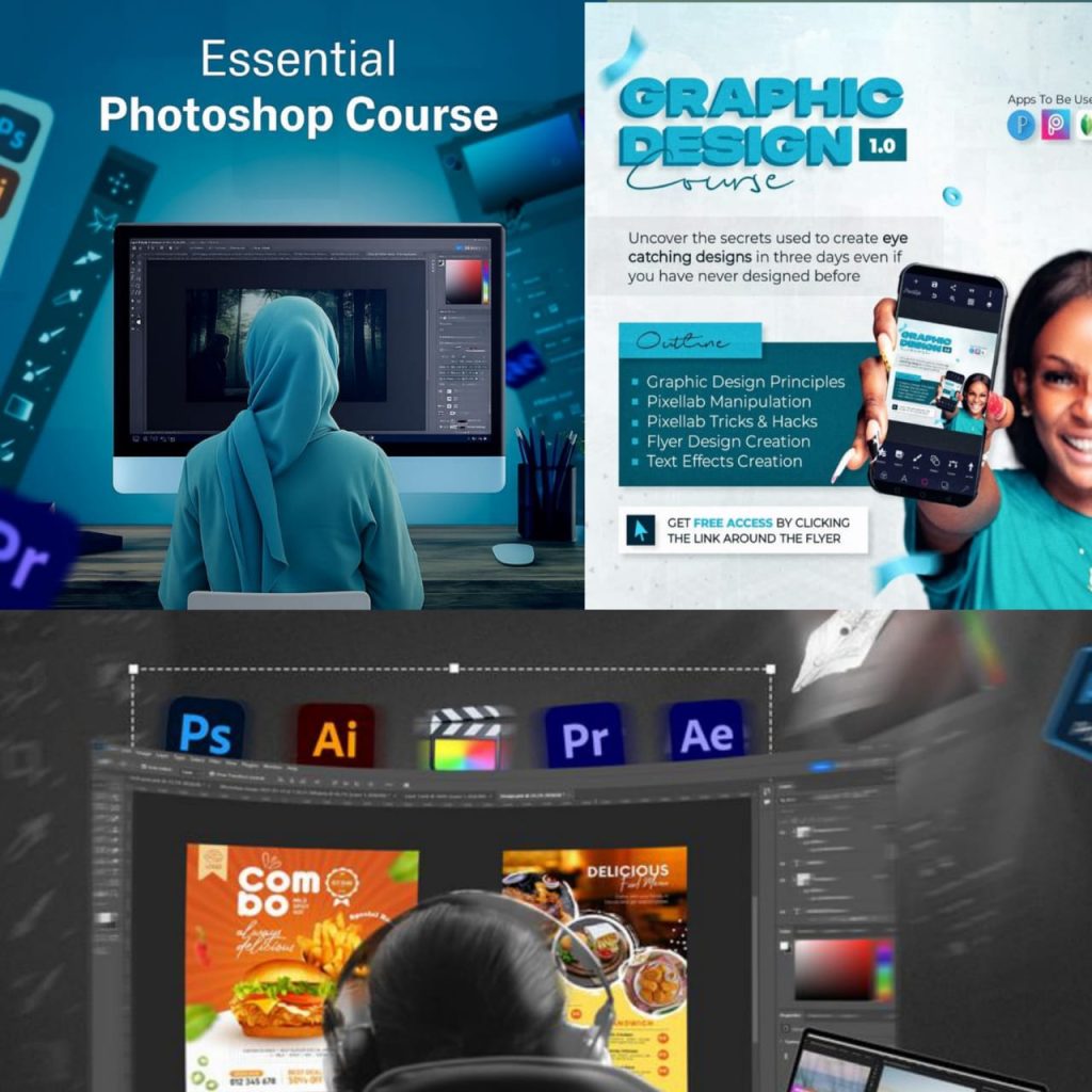 Computer and Smartphone Graphic Design Free Training, Join Now!