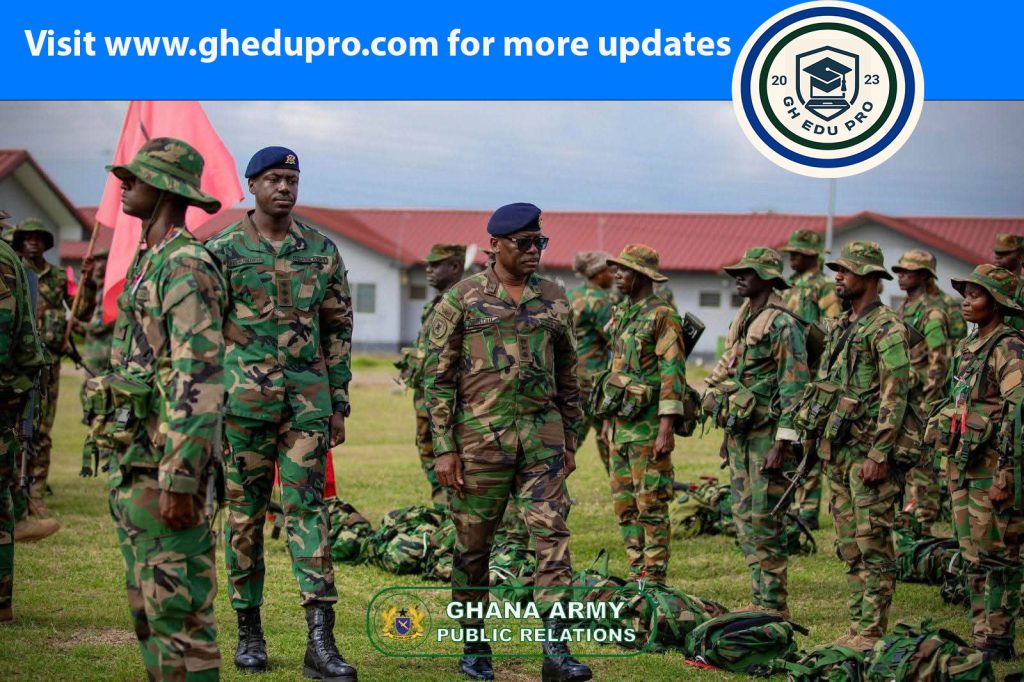 Ghana Armed Forces Recruitment 2025: Entry Requirements, Categories, and How to Apply