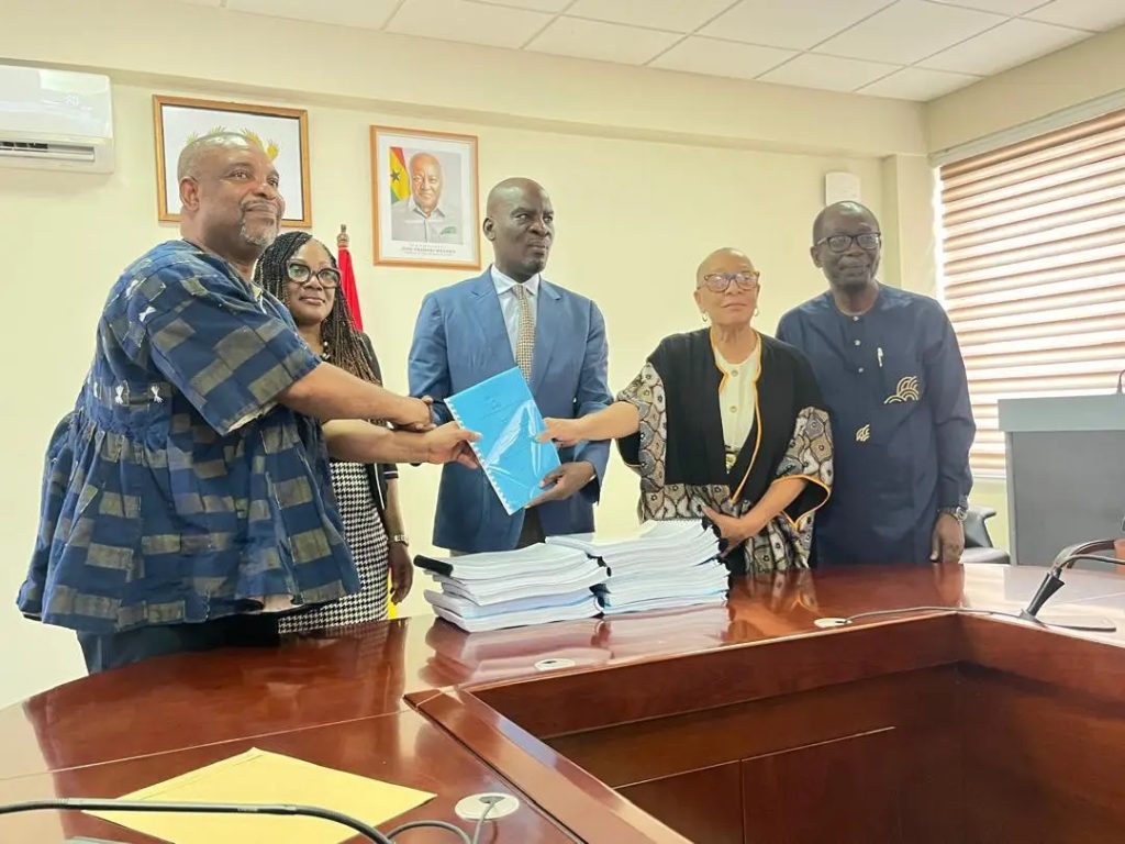 Curriculum Review Committee Presents Revised KG to Primary Six Curriculum to Education Minister